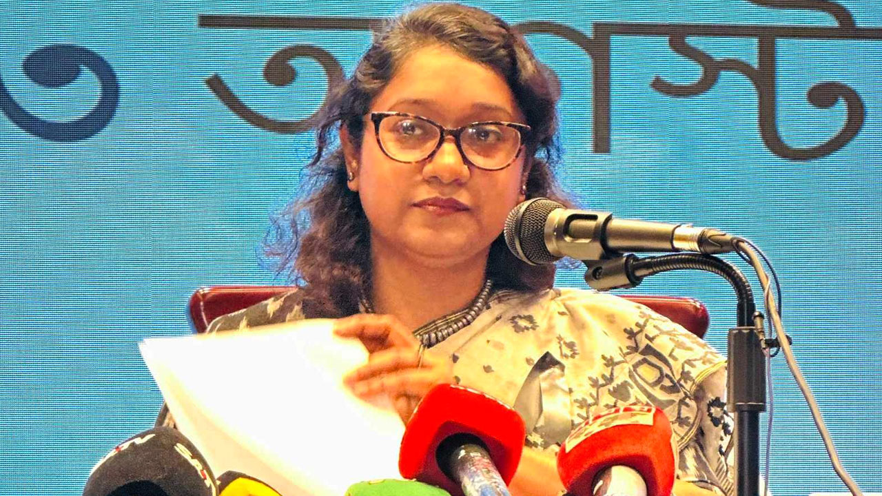 পররাষ্ট্র মন্ত্রণালয়ের মুখপাত্র ও জনকূটনীতি বিভাগের মহাপরিচালক সেহেলী সাবরীন। ছবি : কালবেলা