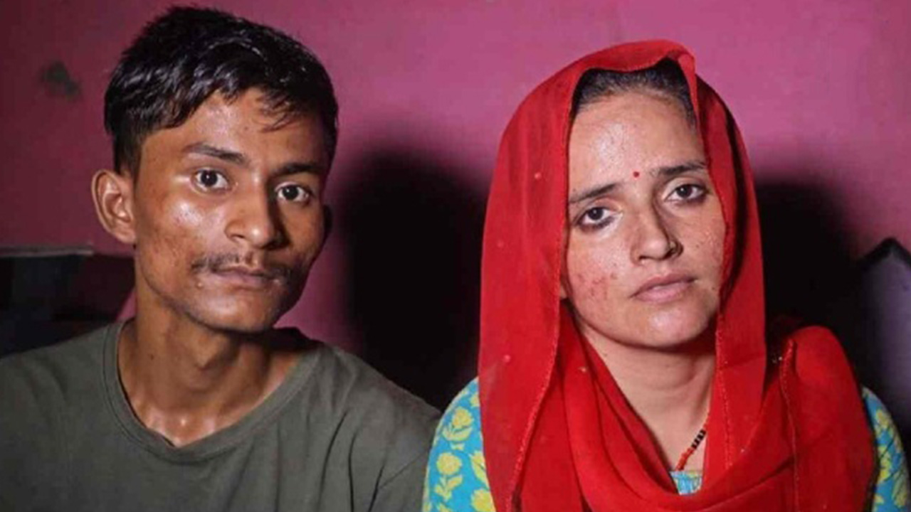 শচিন ও সীমা হায়দার। ছবি : সংগৃহীত