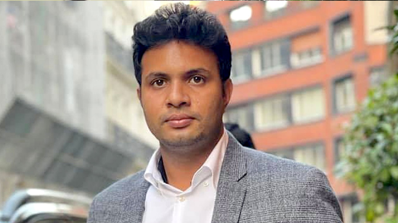 ছাত্রলীগ সভাপতি সাদ্দাম। পুরোনো ছবি
