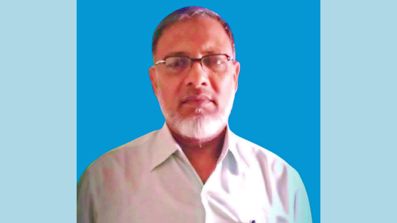 অধ্যক্ষ আবুল হাসান নুর মোহাম্মাদ খান। ছবি : কালবেলা