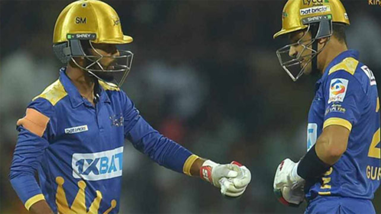 তাওহীদ হৃদয়ের জাফানার কাছে হেরে যায় সাকিব আল হাসানের গল। ছবি : সংগৃহীত