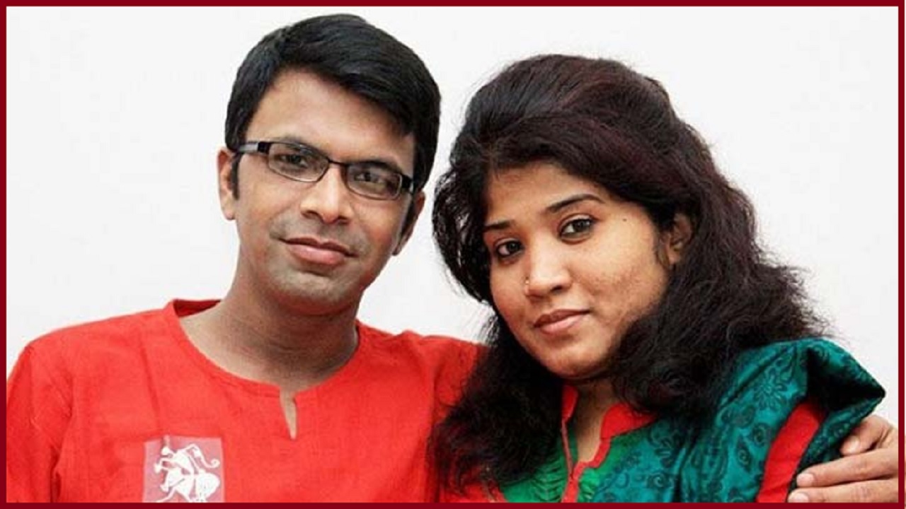 সাংবাদিক দম্পতি সাগর সরোয়ার ও মেহেরুন রুনি। ছবি : সংগৃহীত