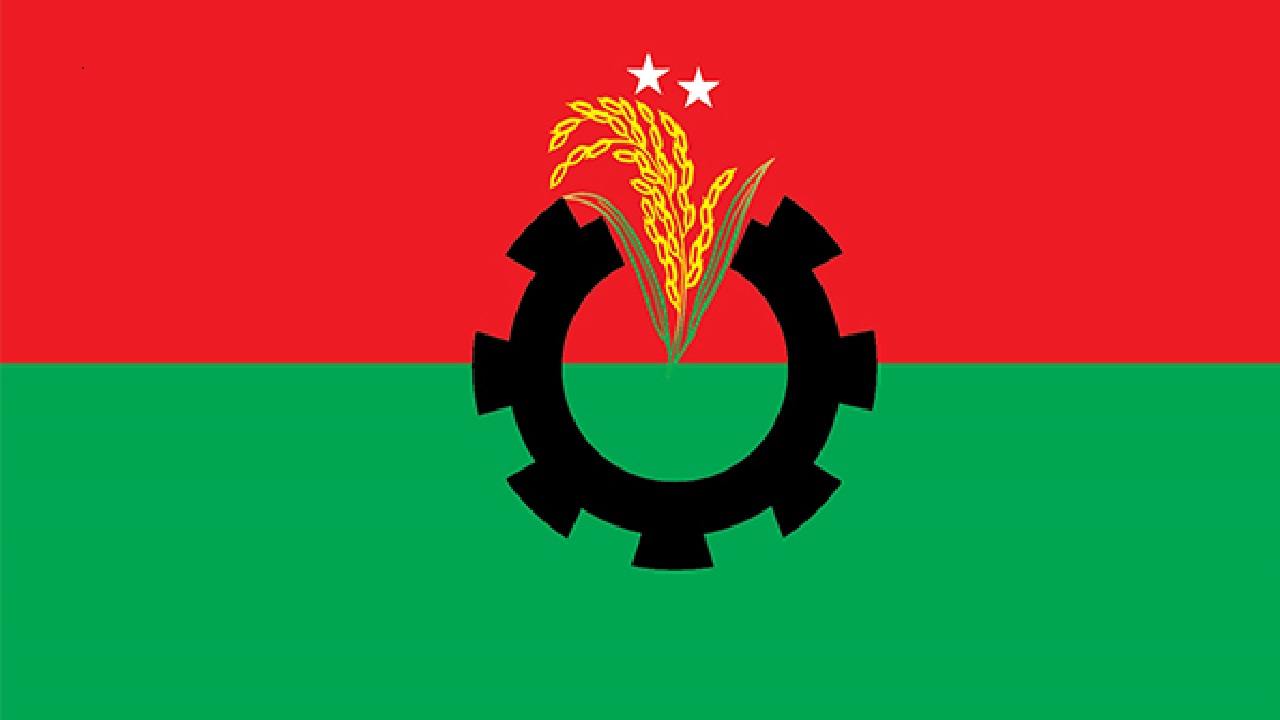 যুবদলের পতাকা। ছবি: সংগৃহীত