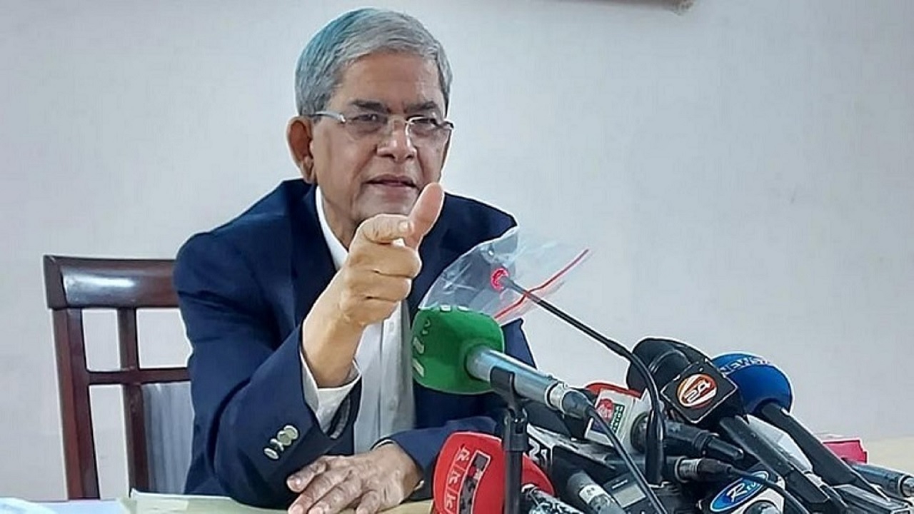 মির্জা ফখরুল ইসলাম আলমগীর। ছবি : সংগৃহীত