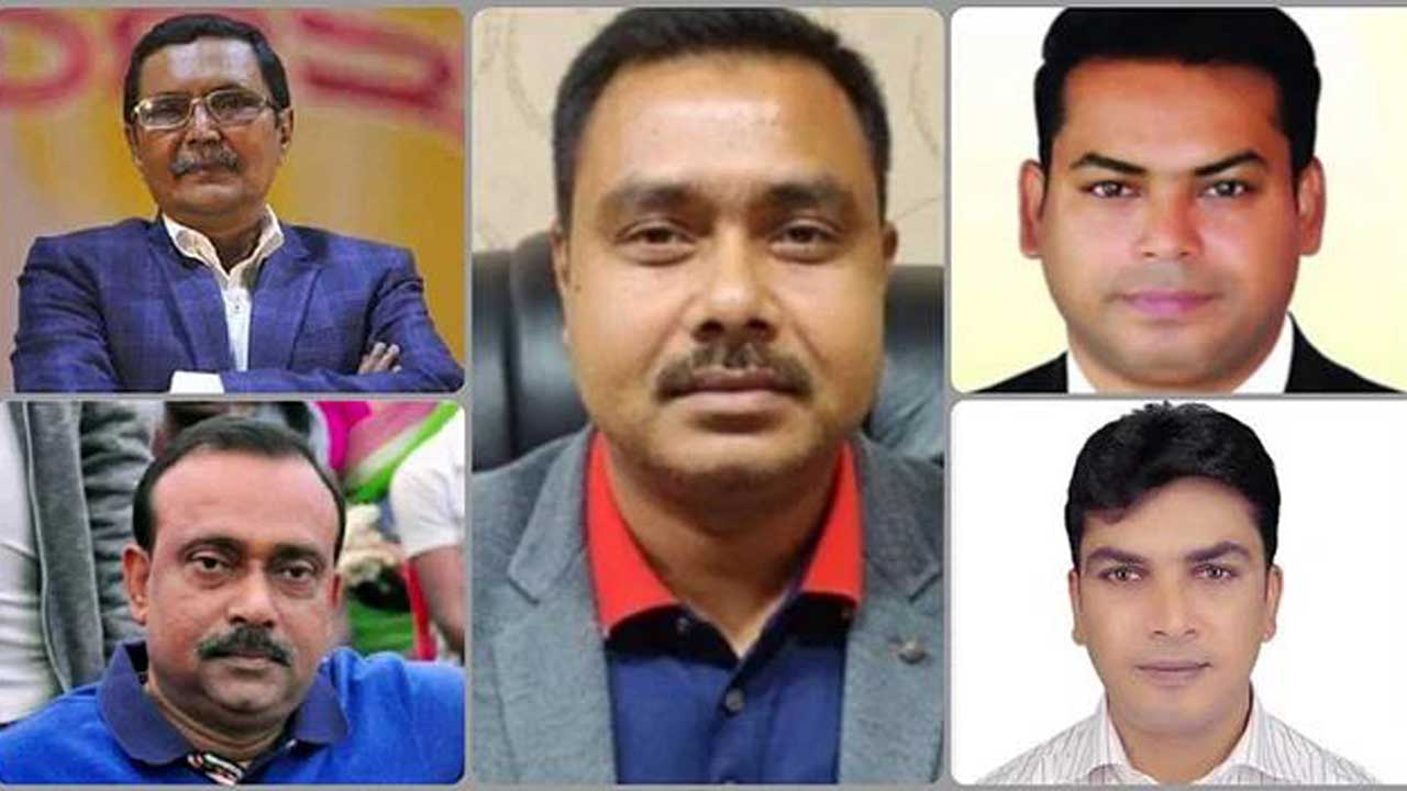 মানি লন্ডারিং মামলা পাঁচ আসামি। ছবি : সংগৃহীত