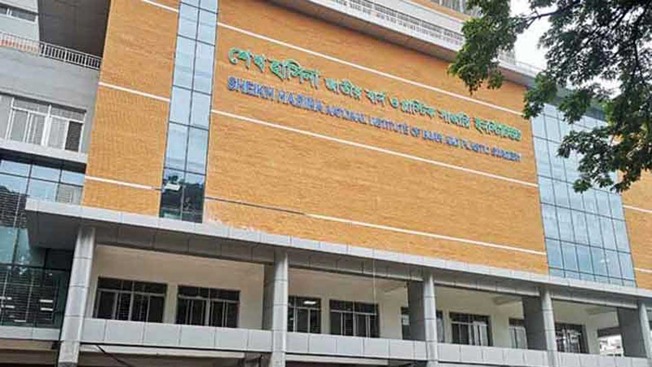 শেখ হাসিনা জাতীয় বার্ন ও প্লাস্টিক সার্জারি ইনস্টিটিউট। ছবি : সংগৃহীত