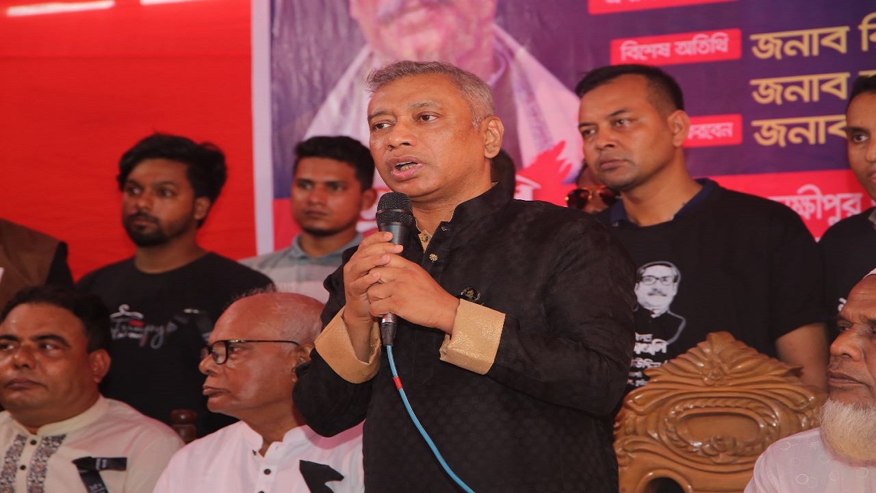 আওয়ামী লীগ নেতা এজেডএম শফিউদ্দিন শামীম। ছবি: কালবেলা