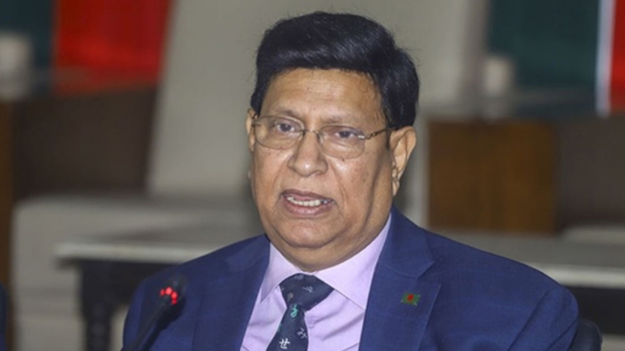 পররাষ্ট্রমন্ত্রী ড. এ কে আব্দুল মোমেন। পুরোনো ছবি