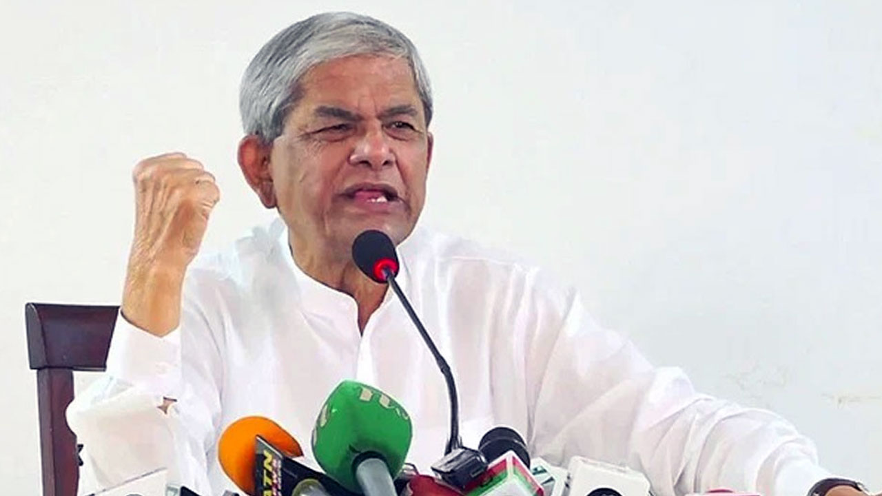 মির্জা ফখরুল ইসলাম আলমগীর। ছবি : সংগৃহীত