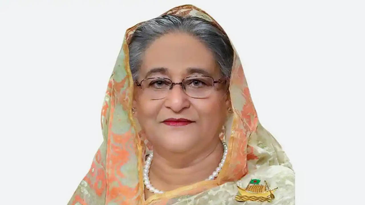 প্রধানমন্ত্রী শেখ হা‌সিনা। পুরোনো ছবি