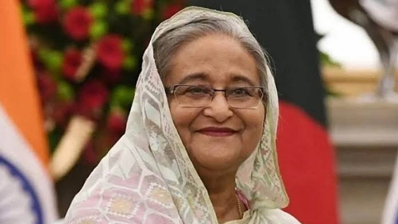 প্রধানমন্ত্রী শেখ হাসিনা। পুরানো ছবি
