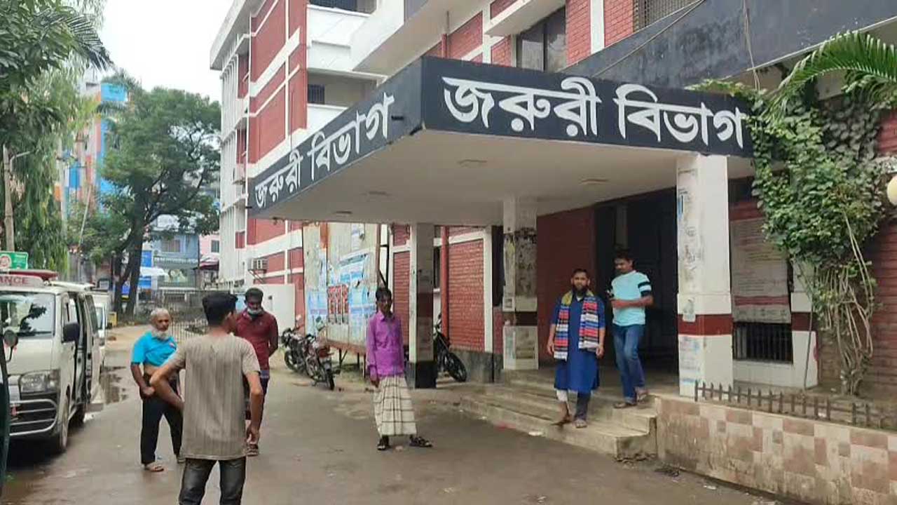 ব্রাহ্মণবাড়িয়া জেনারেল হাসপাতালের জরুরি বিভাগ। ছবি : কালবেলা