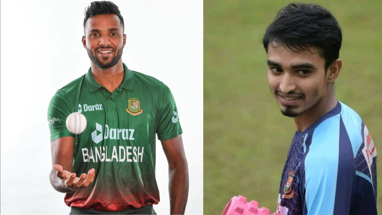 এবাদতের জায়গায় দলে তানজিম সাকিব। ছবি : সংগৃহীত