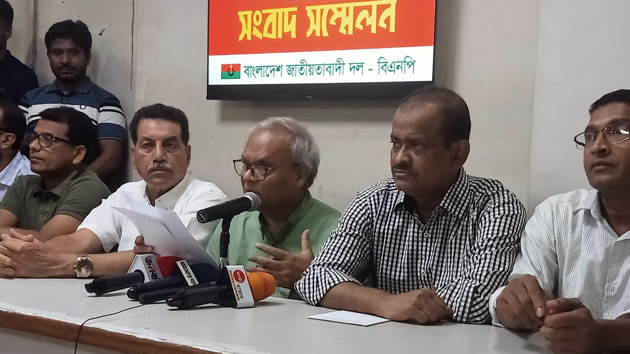 বিএনপির সিনিয়র যুগ্ম মহাসচিব রুহুল কবির রিজভী। ছবি : কালবেলা