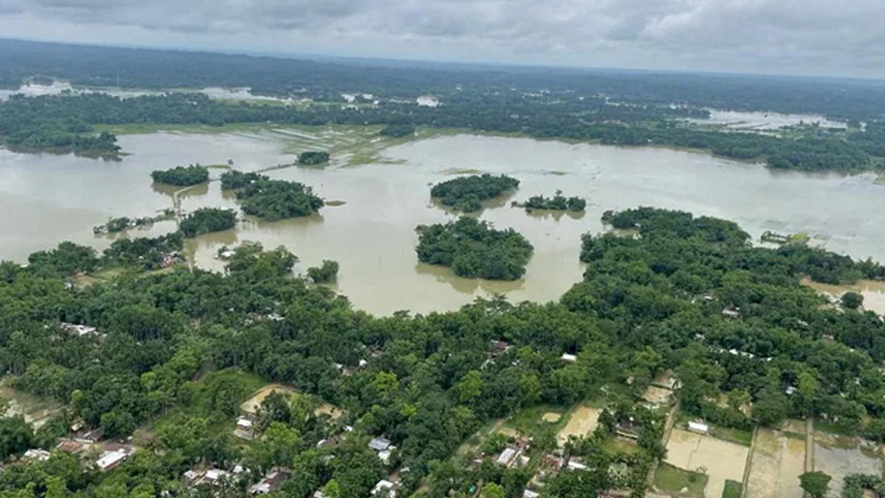 ১৬২ হেক্টর এলাকাজুড়ে বিস্তৃত বর্ধনারা গ্রামের অবস্থা এত করুণ ছিল না। ছবি : সংগৃহীত
