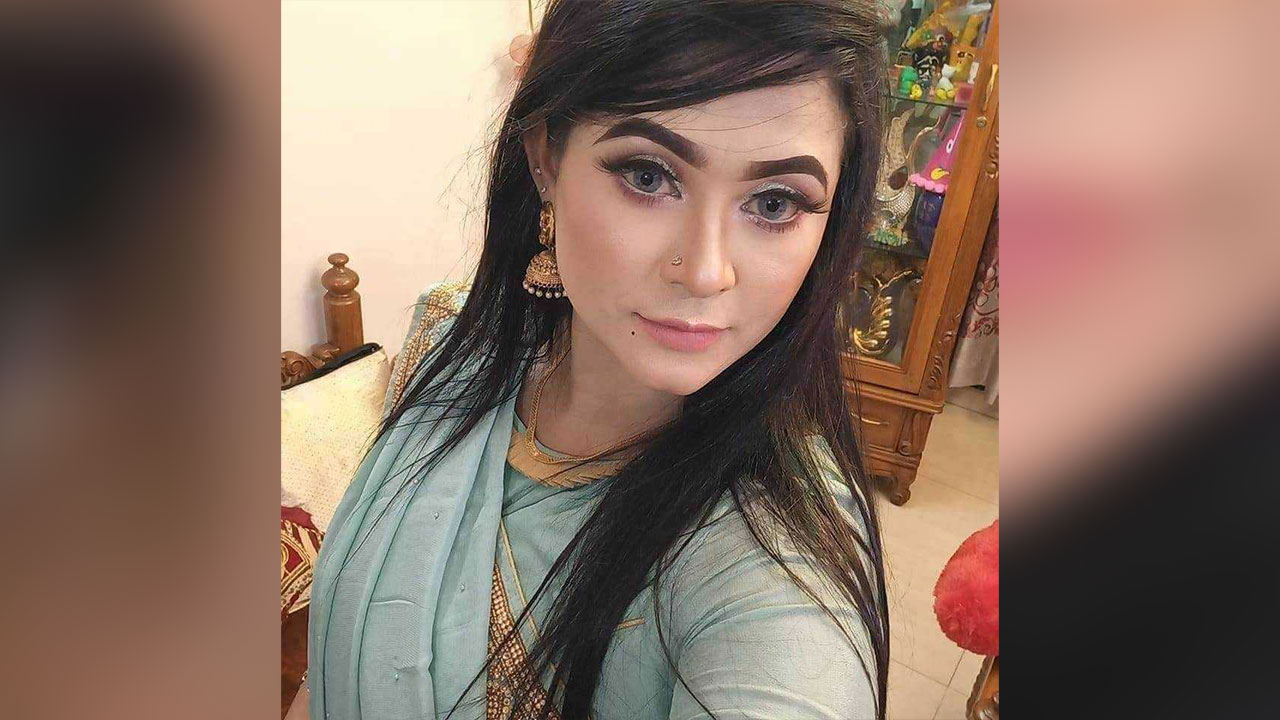 যুবলীগ নেত্রী মিশু। ছবি : কালবেলা
