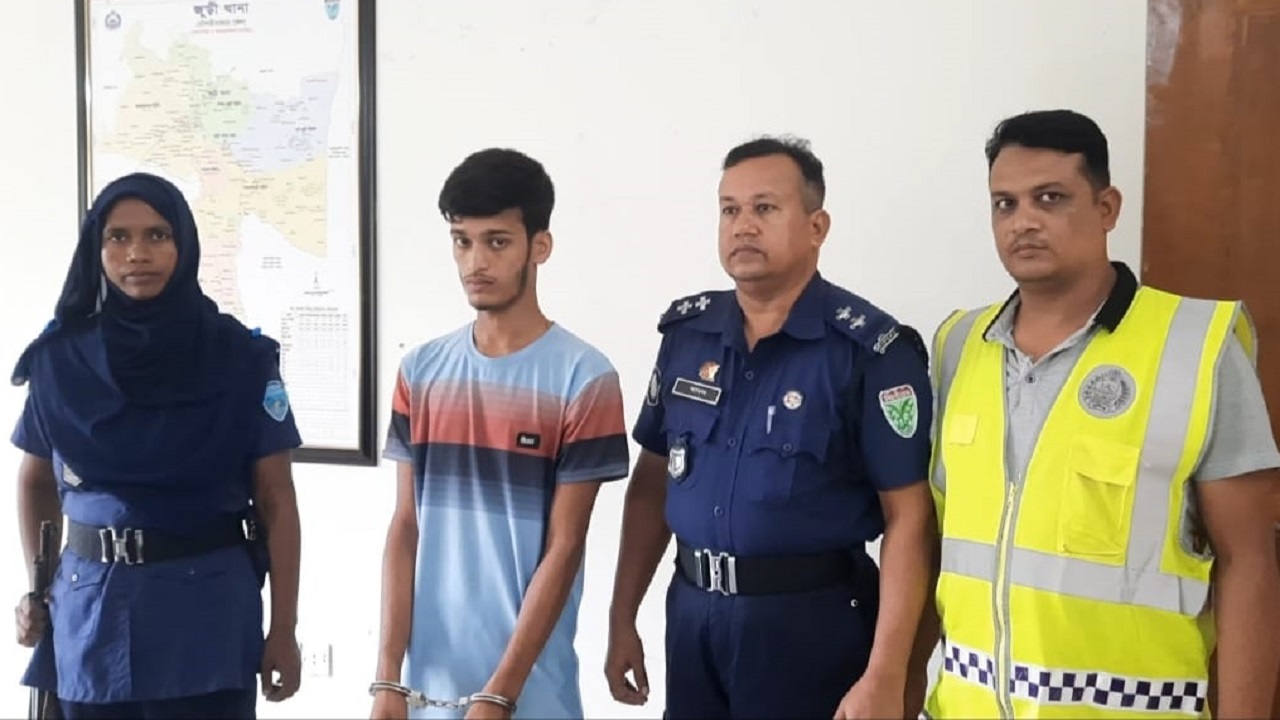 অপহরণ মামলার প্রধান আসামি জুয়েল আহমদ। ছবি : কালবেলা