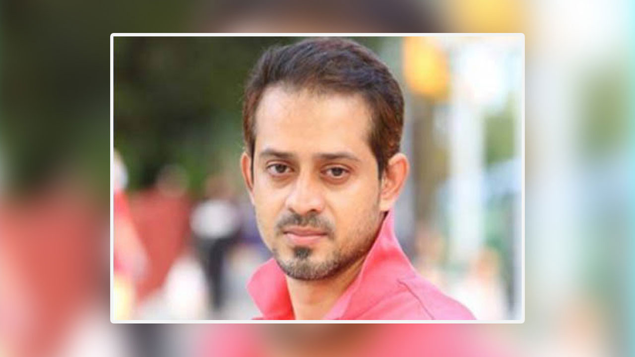 সাংবাদিক ইলিয়াস হোসাইন। পুরোনো ছবি