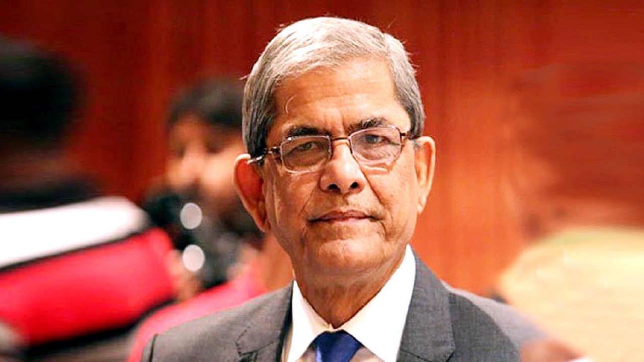 বিএনপি মহাসচিব মির্জা ফখরুল ইসলাম আলমগীর। পুরোনো ছবি