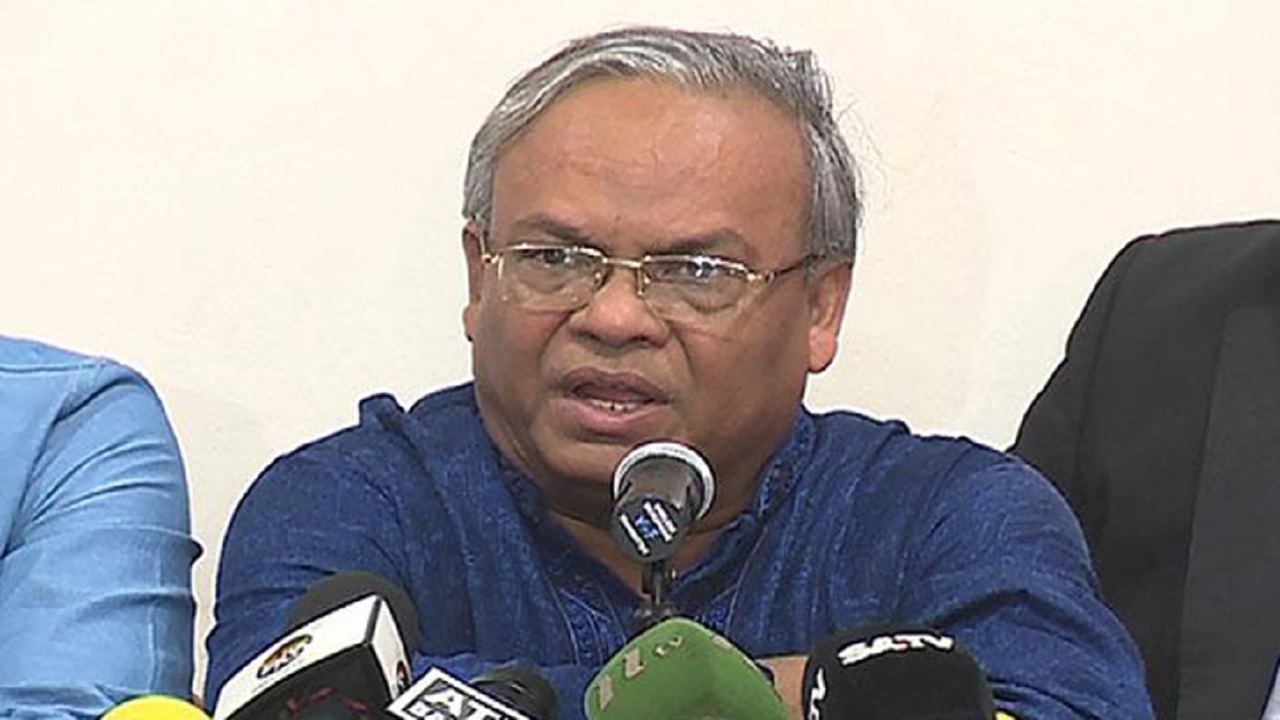 বিএনপির সিনিয়র যুগ্ম মহাসচিব অ্যাডভোকেট রুহুল কবির রিজভী। ছবি : সংগৃহীত