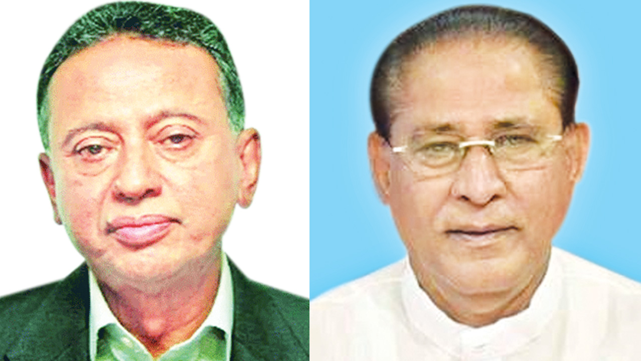 বিএনপির স্থায়ী কমিটির সদস্য আমীর খসরু মাহমুদ চৌধুরী ও আওয়ামী লীগের সভাপতিমণ্ডলীর সদস্য আব্দুর রহমান। ছবি : সংগৃহীত