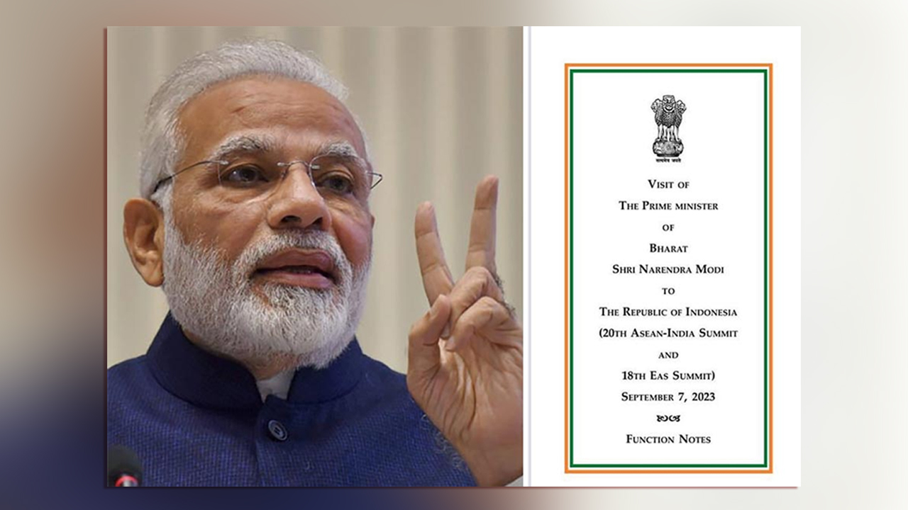 ভারতের প্রধানমন্ত্রী নরেন্দ্র মোদি ও বিজেপি মুখপাত্র সম্বিত পাত্রের শেয়ার করা ছবি। ছবি : সংগৃহীত