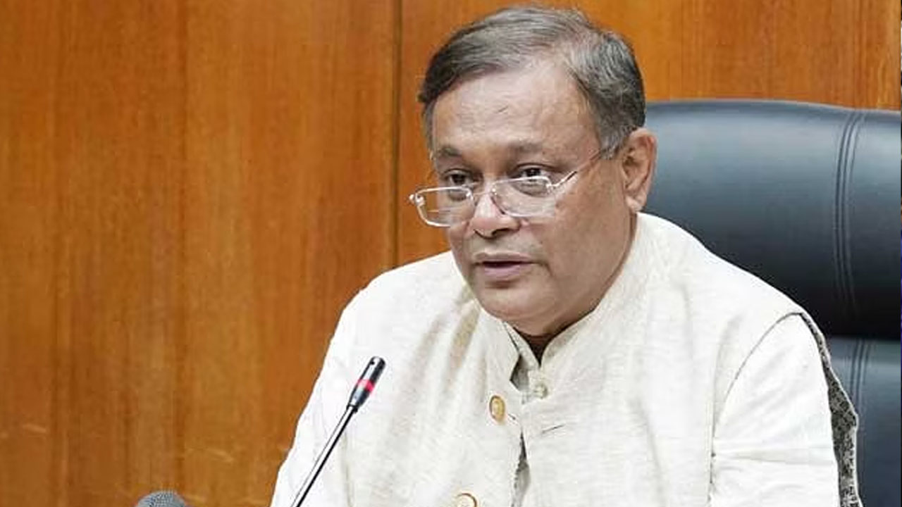 আওয়ামী লীগের যুগ্ম সাধারণ সম্পাদক ড. হাছান মাহমুদ। পুরোনো ছবি