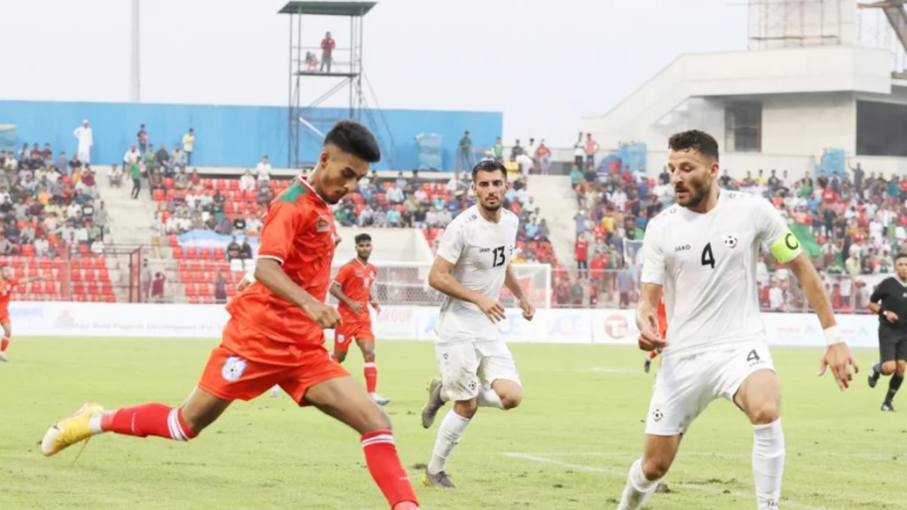 দ্বিতীয় ফিফা প্রস্তুতি ম্যাচে বিকেল পাঁচটায় মুখোমুখি হবে বাংলাদেশ-আফগানিস্তান। ছবি: সংগৃহীত