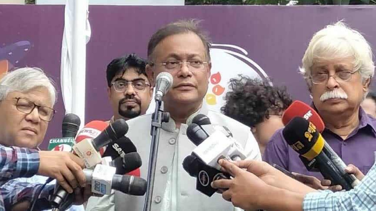 বাংলাদেশ আয়োজিত ষোড়শ আন্তর্জাতিক শিশু চলচ্চিত্র উৎসব উদ্বোধনকালে কথা বলেন তথ্যমন্ত্রী। ছবি : কালবেলা