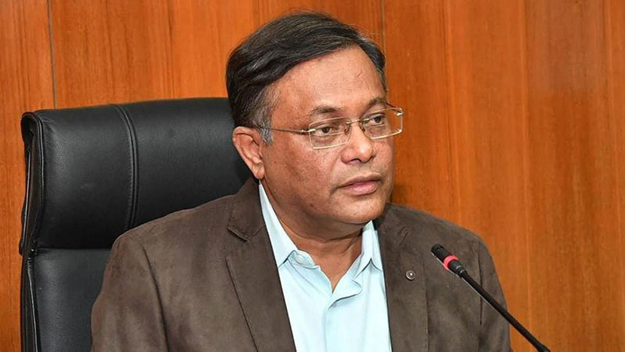 তথ্যমন্ত্রী ও আওয়ামী লীগের যুগ্ম সাধারণ সম্পাদক ড. হাছান মাহমুদ। পুরোনো ছবি