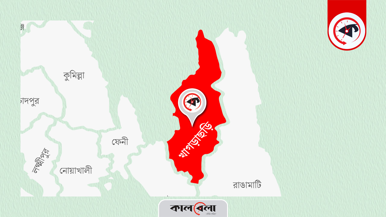 খাগড়াছড়ির মানচিত্র। গ্রাফিক্স : কালবেলা
