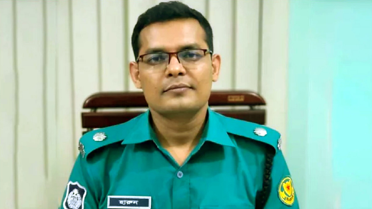 উপপুলিশ কমিশনার (এডিসি) হারুন অর রশীদ। ছবি : সংগৃহীত