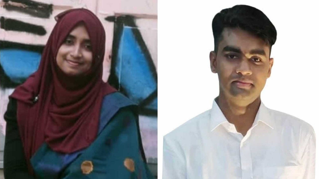 বাংলাদেশ তরুণ কলাম লেখক ফোরাম জবি শাখার সভাপতি রামিছা বিলকিছ জেরিন ও সাধারণ সম্পাদক মো. ইয়াছিন ইসলাম। ছবি : সংগৃহীত