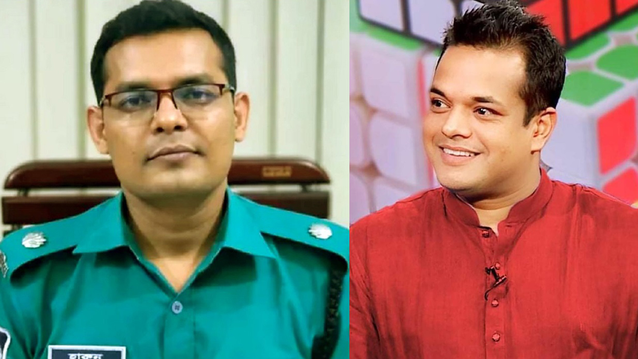 হারুন অর রশীদ ও আশরাফুল আলম খোকন। ছবি : সংগৃহীত