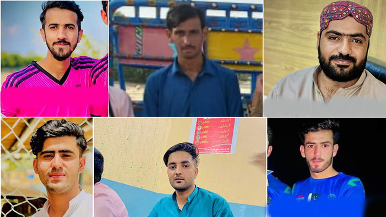 পাকিস্তানে অপহরণের শিকার ছয় ফুটবলার। ছবি : সংগৃহীত