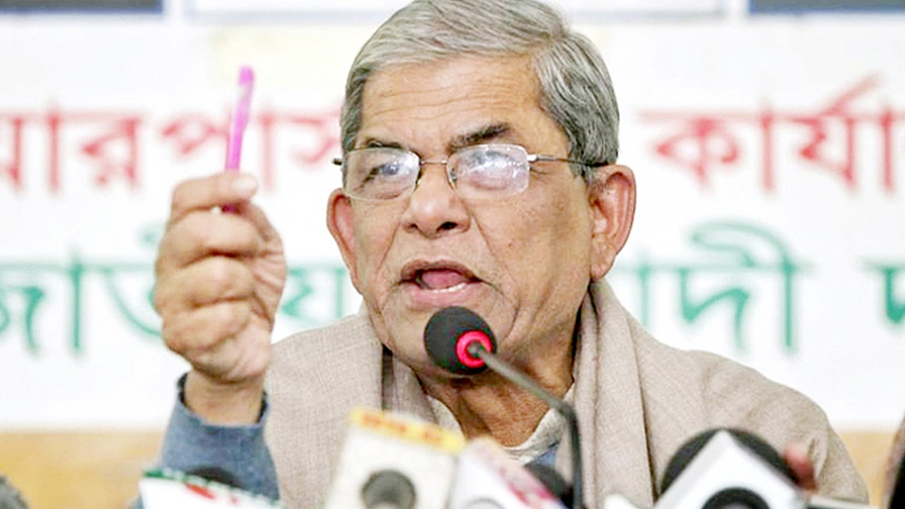 মির্জা ফখরুল ইসলাম আলমগীর। ছবি: সংগৃহীত