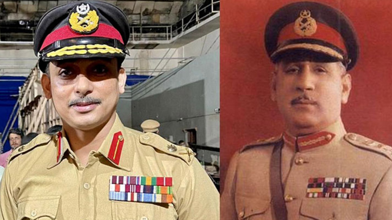 টিক্কা খান রূপে জায়েদ খান। ছবি : সংগৃহীত