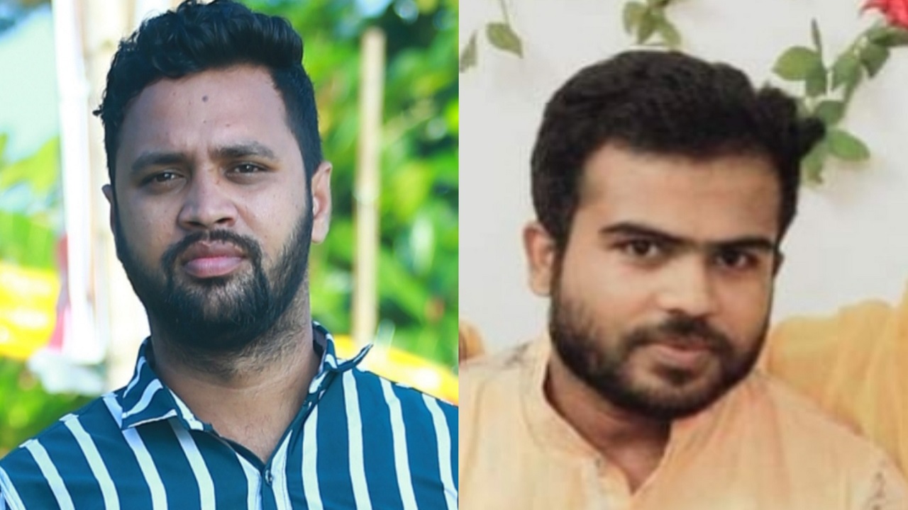 অমরেশ দত্ত জয় (বাঁয়ে) ও পার্থ গোপাল দাস (ডানে)। ছবি : সংগৃহীত