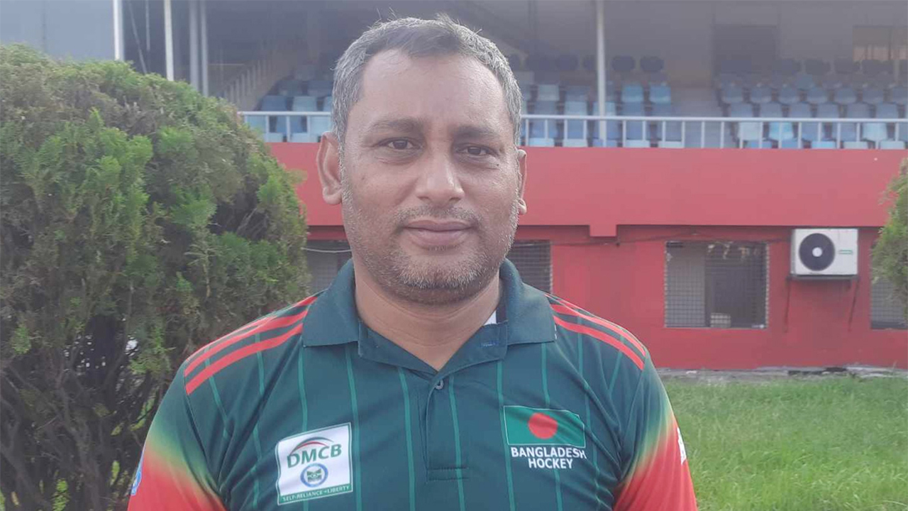 আফ্রিকা অঞ্চলের হকির বাছাইয়ের ম্যাচ পরিচালনা করবেন সেলিম লাকি। ছবি : সংগৃহীত