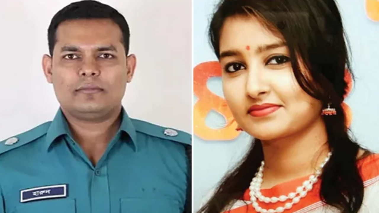 হারুন অর রশিদ ও সানজিদা আফরিন। পুরোনো ছবি