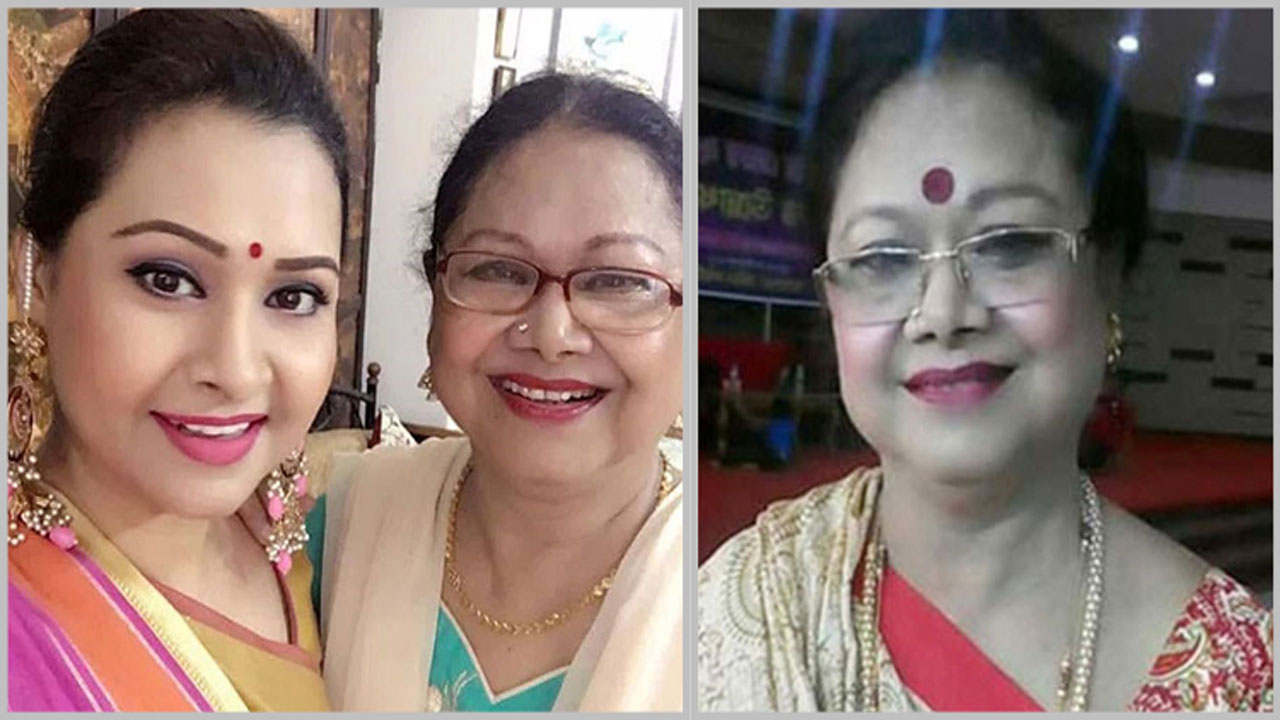 জিনাত বরকতুল্লাহ ও তার মেয়ে বিজরী বরকতুল্লাহ। ছবি : সংগৃহীত