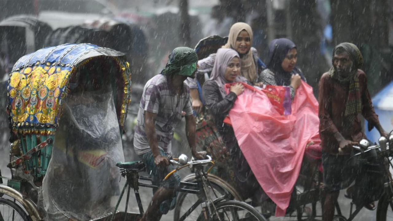 ভারি বর্ষণের পূর্বাভাস। ফাইল ছবি