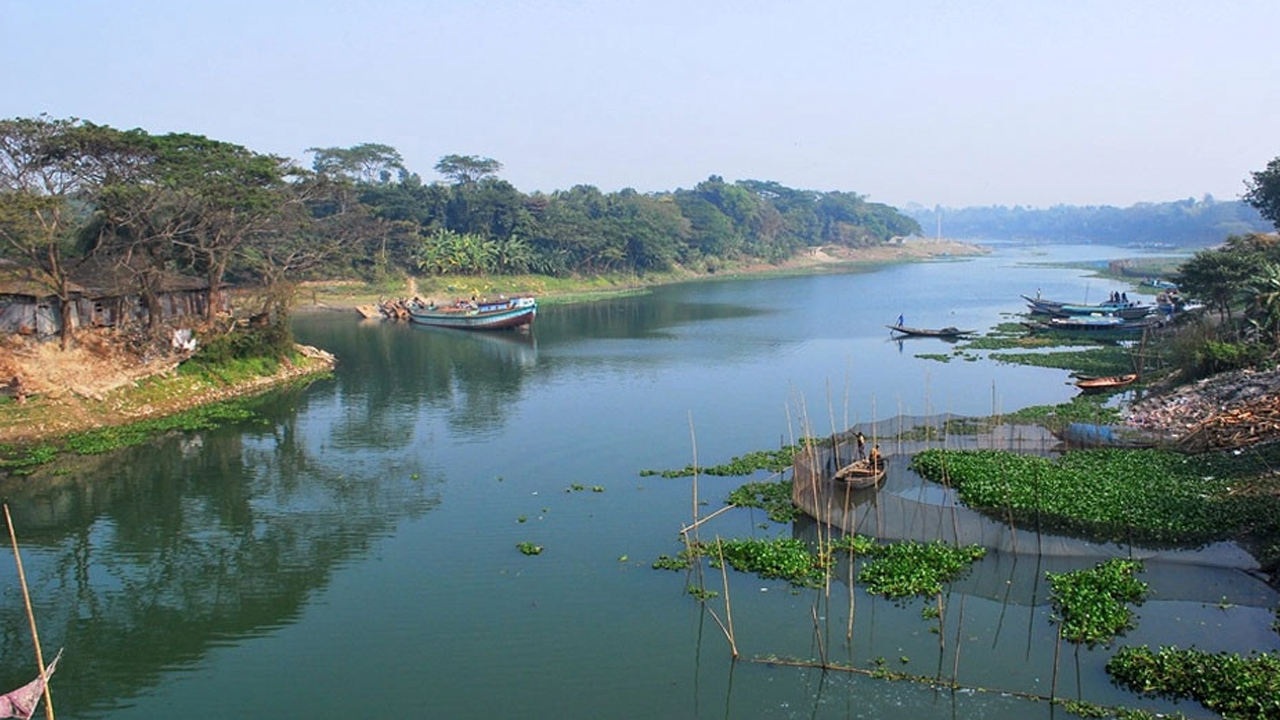 ইছামতি নদী। পুরোনো ছবি