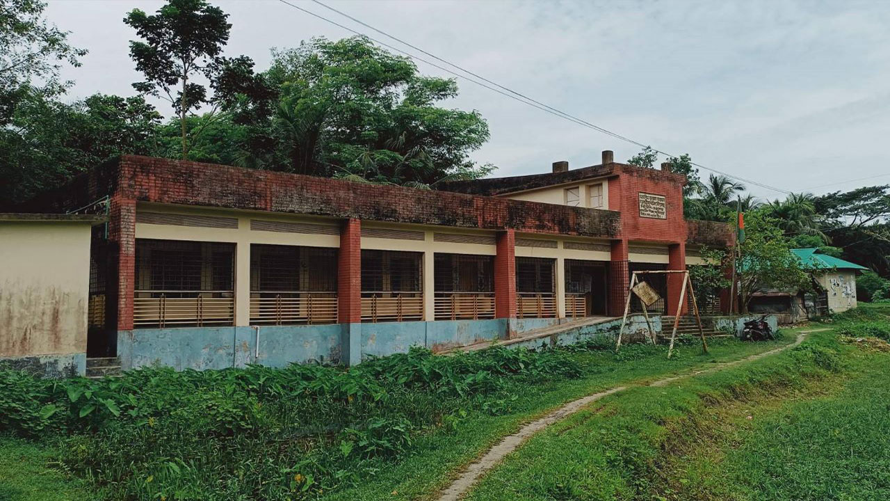 সুলতান আহাম্মদ সরকারি প্রাথমিক বিদ্যালয়। ছবি : কালবেলা
