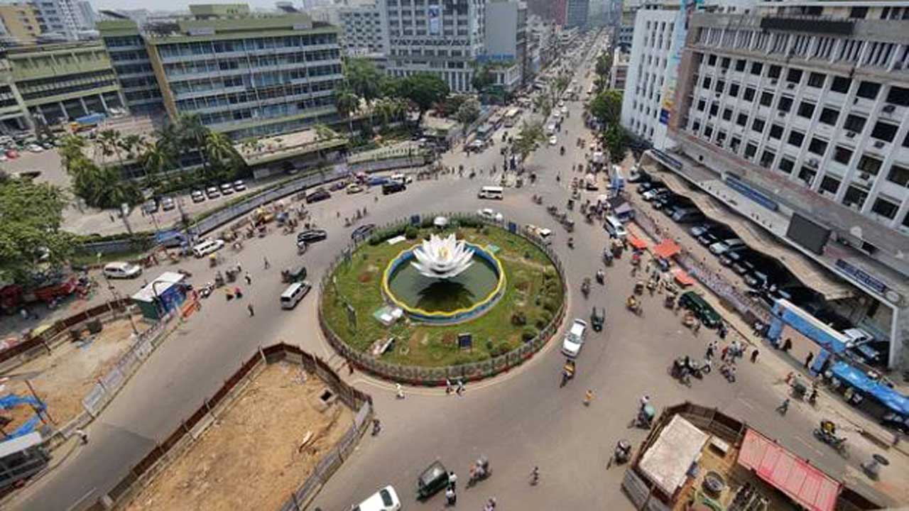 রাজধানী মতিঝিল এলাকা। ছবি : সংগৃহীত