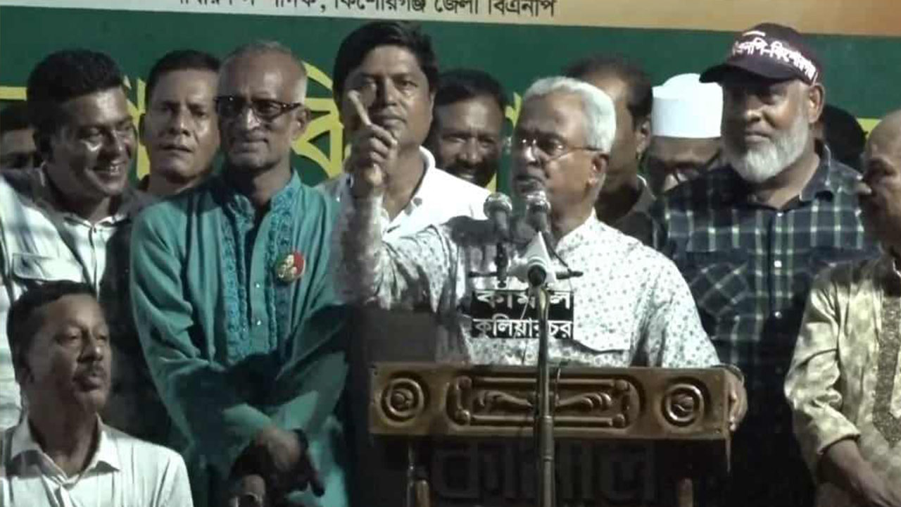 বিএনপিকে নির্বাচনে যাওয়ার শর্ত দিয়েছিল সরকার : আলাল