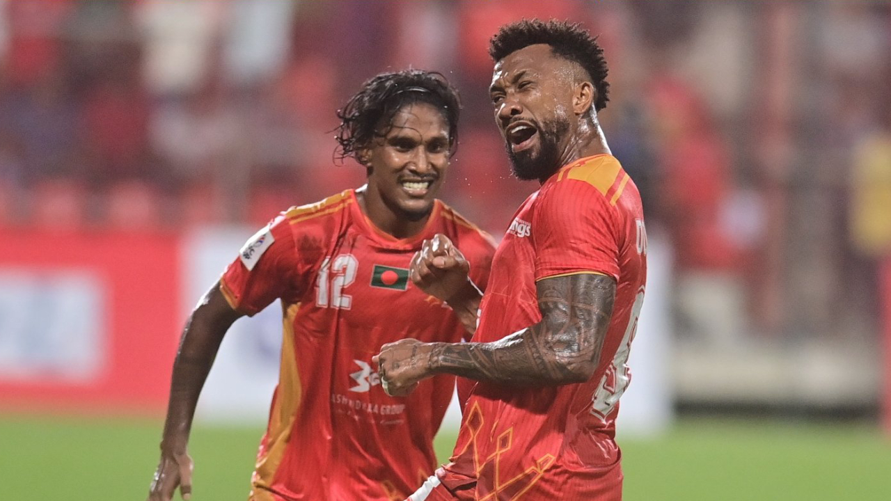 দোরিয়েলতন গোমেজের জোড়া গোলে জয় পেয়েছে কিংস। ছবি: সংগৃহীত