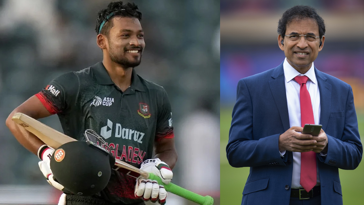 শান্তর ওপর চোখ রাখতে বললেন হার্শা। ছবি: সংগৃহীত