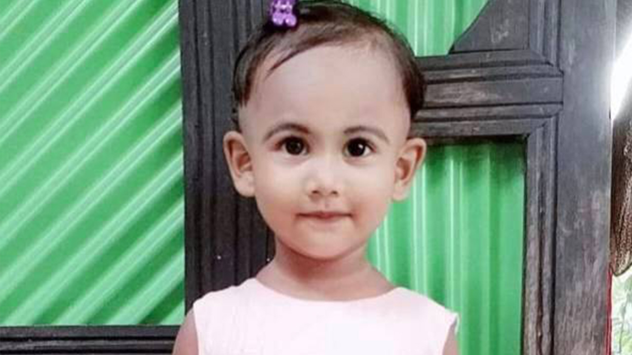 শিশু সোহানা আক্তার। ছবি : কালবেলা