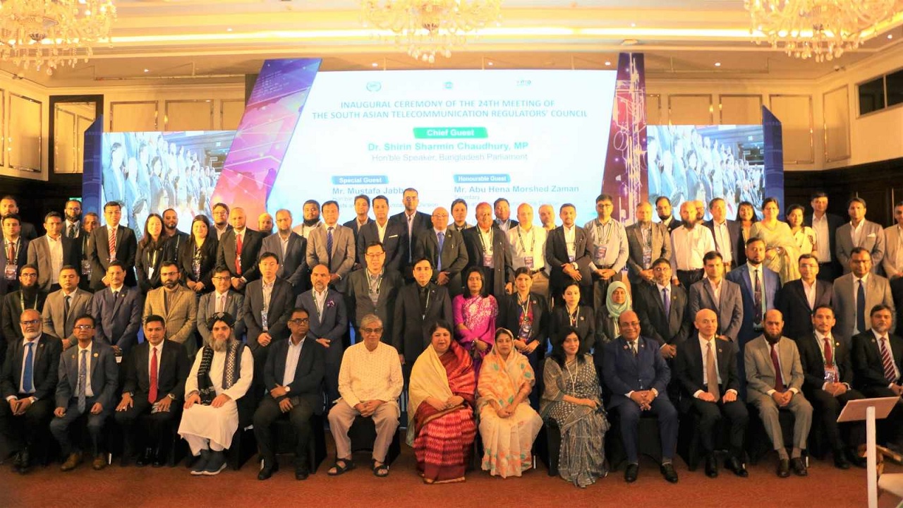 দক্ষিণ এশীয় টেলিযোগাযোগ নিয়ন্ত্রক সংস্থার চেয়ারম্যান নির্বাচিত হয়েছেন বাংলাদেশ টেলিযোগাযোগ নিয়ন্ত্রণ কমিশনের চেয়ারম্যান শ্যাম সুন্দর সিকদার। ছবি : কালবেলা